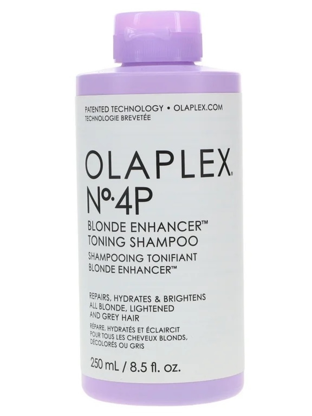 OLAPLEX No.4P Blonde Enhancer Toning Shampoo - Lavender & White